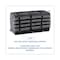 Premiere Pads Grill Brick, 8 x 4, Black, PK12 PAD GB12 PC - alternate 4